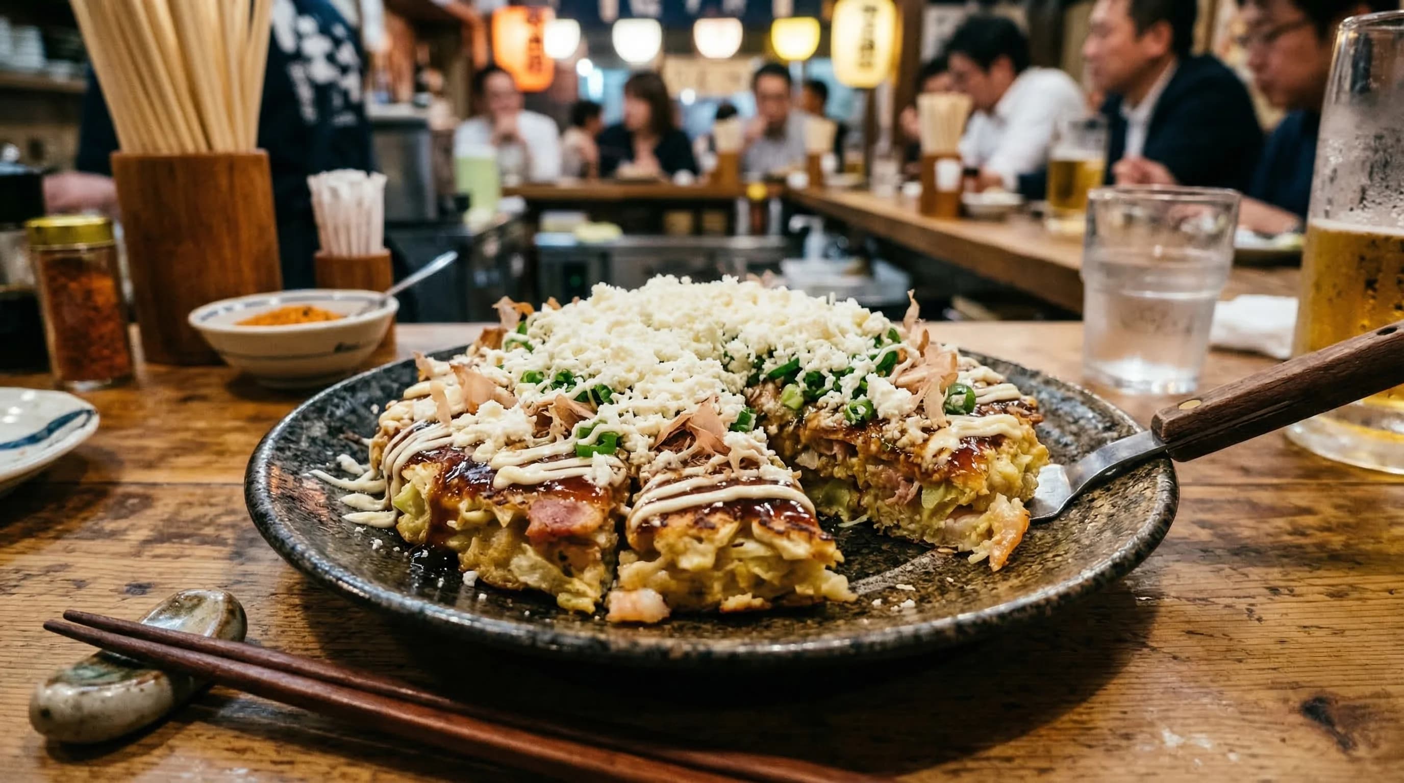 Okonomiyaki with YUKI