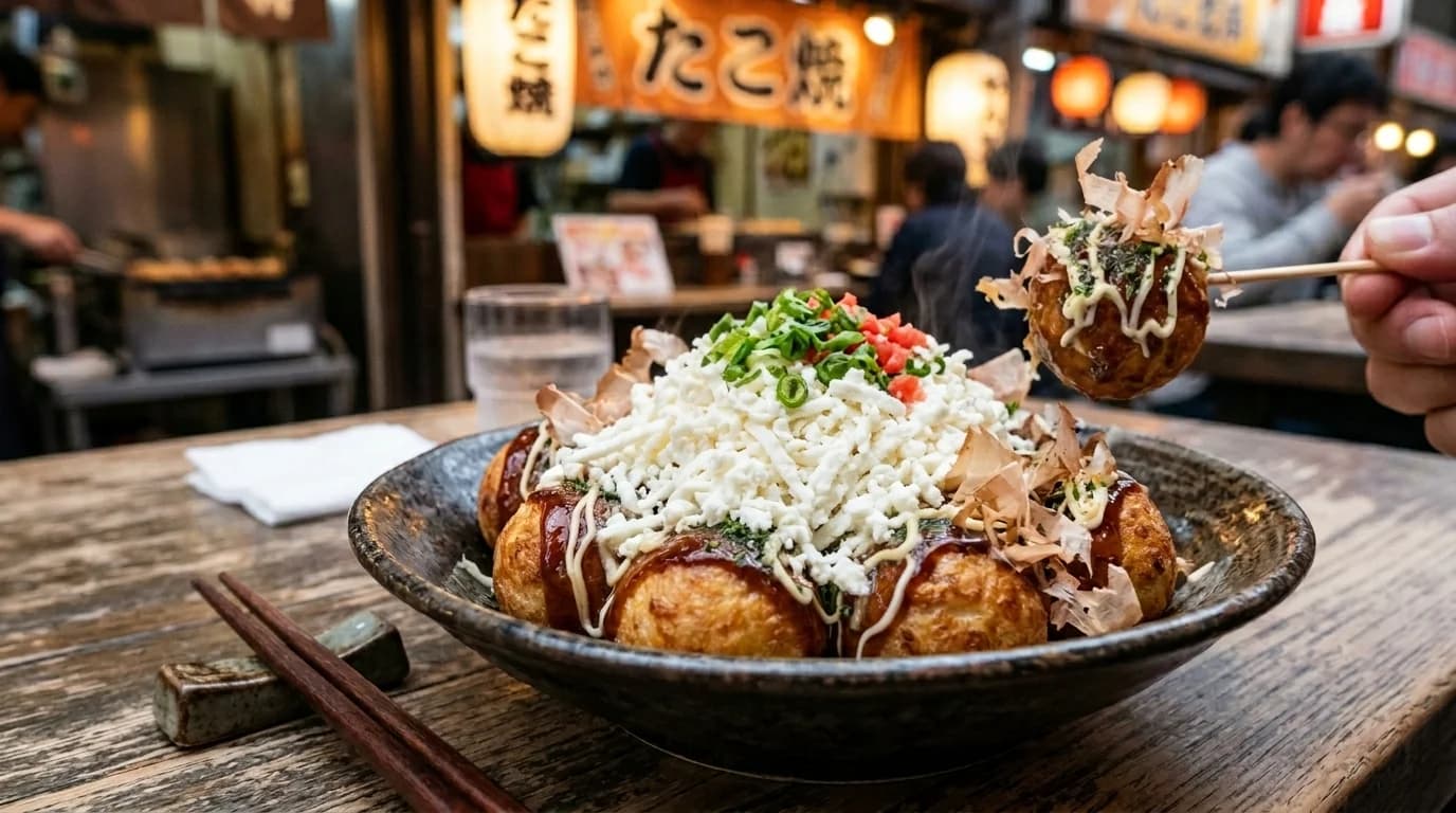 Takoyaki with YUKI